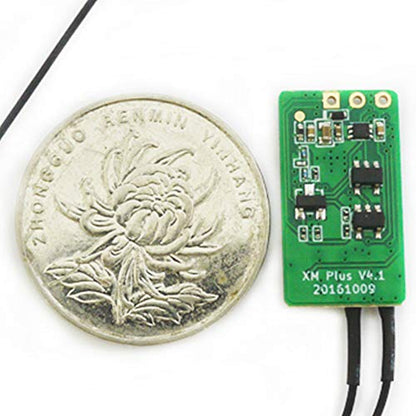 FrSky XM Plus Mini Receiver up to 16CH 1.6g Full Range fit for Micro Drone XM