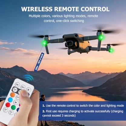 6PCS Wireless LED Strobe Lights High Bright Anti Collision Warning Light - size: 6-in-1