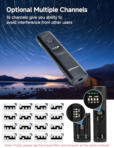 PROfezzion 164ft Remote Shutter Release Wireless for Select Sony Cameras - color: For Select Sony