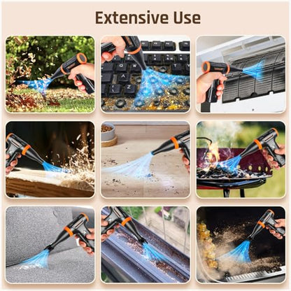 Compressed Air Duster - Electric Air Duster, 50 mph 110000RPM Super Power