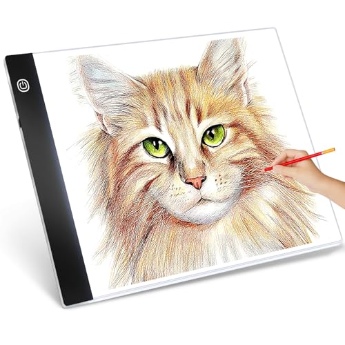 Guiseapue A4 Diamond Art Light Board, Ultra-Thin Light Pad for Painting
