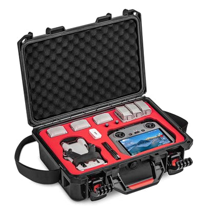 STARTRC Mini 3 Case,Waterproof Case for DJI Mini 4 Pro for Skyrover X1 - color: Black