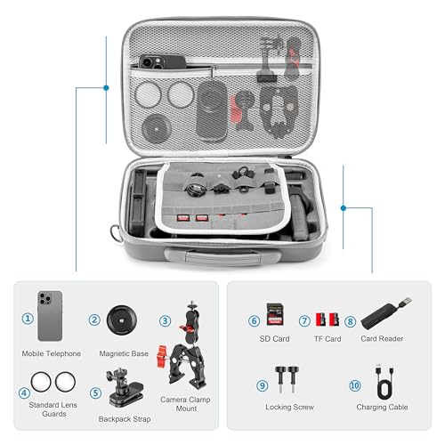 STARTRC VCR Carrying Case for Insta360 X6 X5 Dual Travel Bag Accessories