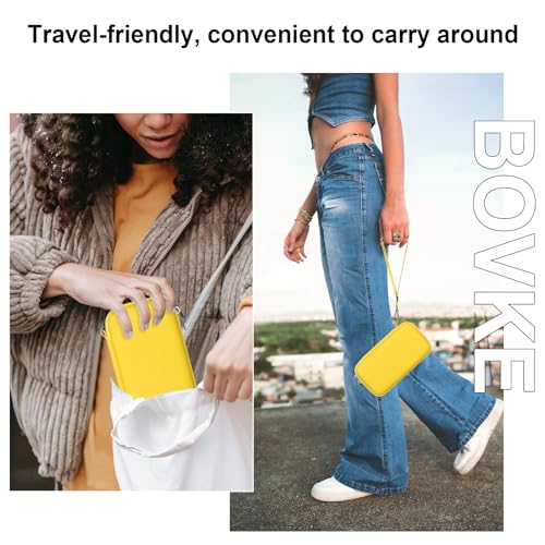 BOVKE Case for Roku Voice Remote/Roku Voice Remote Pro 2nd Ed, Yellow - color: Yellow