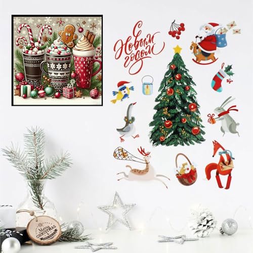 WUSARPLY Christmas Diamond Paintings Kits for Beginner Adults - color: ZL013