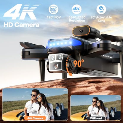 Drones with Camera for Adults 4K, Auto Return- HYTOBP P17 - size: Medium