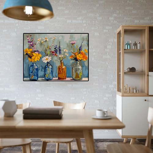 Paintcolor Flowers Paint by Numbers for Adults Beginners - color: daisy
