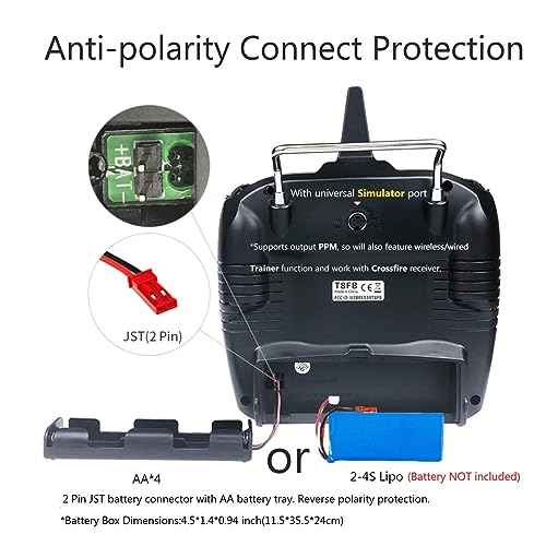 Radiolink T8FB 8 Channels 2.4GHz RC Remote Transmitter and R8EF Receiver