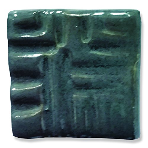 Speedball 002022 Stoneware Glaze, Obsidian, 16 oz - color: Obsidian