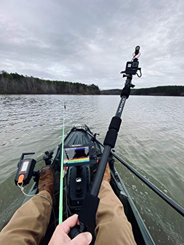 YakAttack PanFish Pro Camera Mount - 33" Floating Pole, Made in USA - style: PanFish Pro