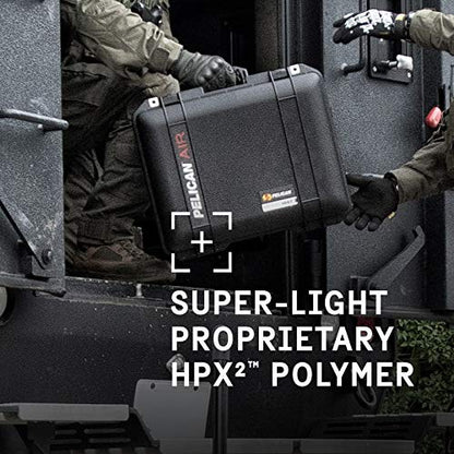 Pelican Air 1557 Case With Padded Dividers - Black - color: Multi, size: With Padded Dividers