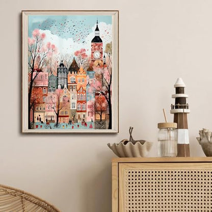 DAZZLEDOTS Diamond Art Kits for Adults, Landscape 5D Diamond Painting - color: DT096