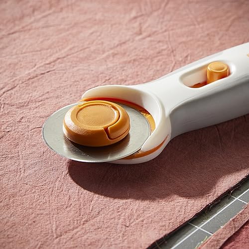 Fiskars 45mm Rotary Cutter Blade Replacements for Fabric, 5-Pack - size: 45mm, style: 5 Pack - Standard