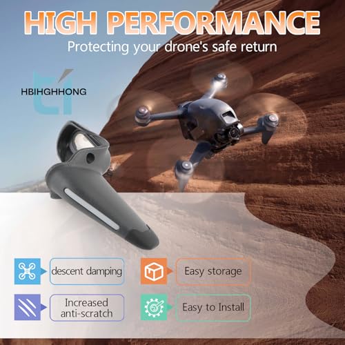 for DJI FPV Landing Gear Drone Accessories for DJI FPV Combo Bracket Landing Legs Right Protector Rear Bracket Accessories with Repair Tool（Right Front）