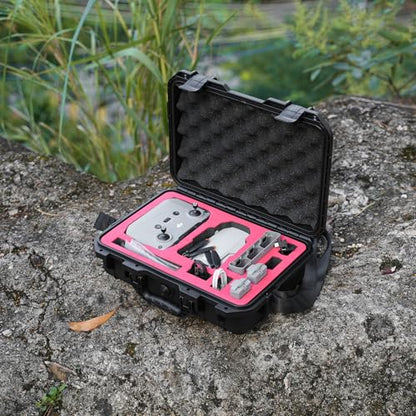 Mini 4k Carrying Case-Waterproof Hard Portable Travel Bag Case for DJI Mini 4k Fly More Combo Accessories