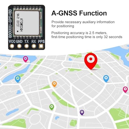 ATGM336H Dual-Mode Module GPS+BDS Flight Control Satellite Positioning Navigator Replacement for NEO-M8N NEO-6M - color: 1pcs