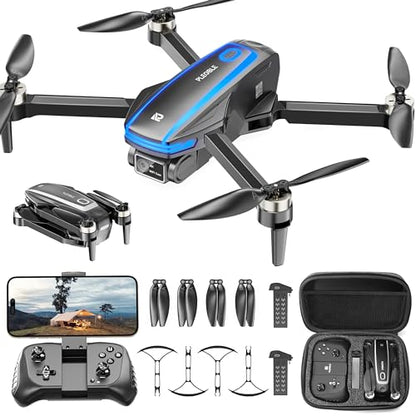 Drones with Camera for Adults 4K, Beginner RC Drone with Anti-Lost Alarm