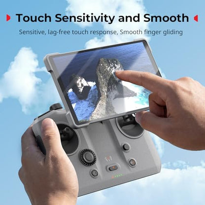 SMALLRIG HD Tempered Glass Screen Protector for DJI RC Pro 2 (2 Pack), Specifically Designed for DJI Drone Remote Controller Screens, for DJI Mini 5 Pro/Mavic 4 Pro/Air 3S / Air 3 / Mini 4 Pro