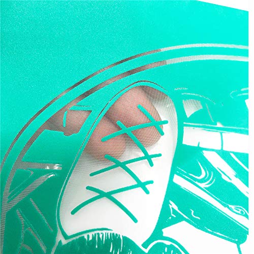 DGAGA Inspirational Silk Screen Stencil Follow Your Dreams Self Adhesive Chalk Stencils,Reusable Mesh Transfers for Painting on Wood Furniture Chalkboard T-shirt Bag,DIY Chalk Paste Art(8.5x11 Inches) - color: Follow Your Dream, size: 8.5x11 inches