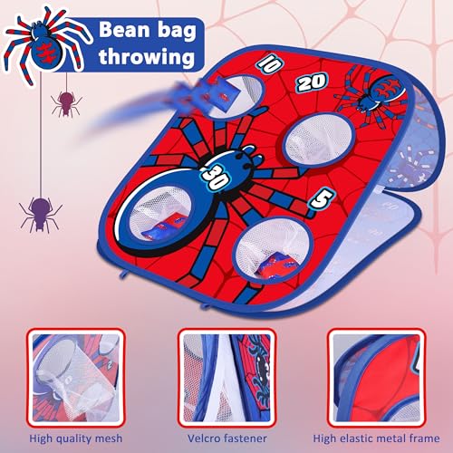Animal Bean Bag Toss Game Toy Outdoor Toss Game - color: Spider