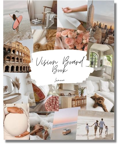 Lamare Vision Board Book -1000+ Images, Vision Board Supplies for Women - style: Original