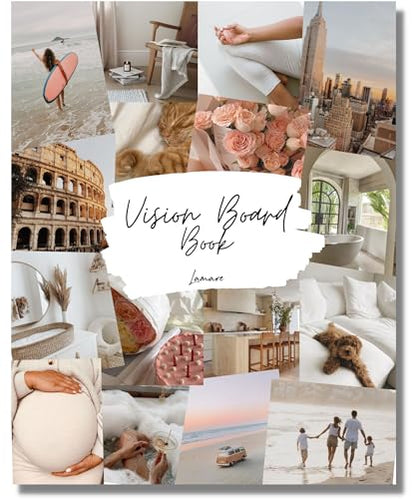 Lamare Vision Board Book -1000+ Images, Vision Board Supplies for Women - style: Original