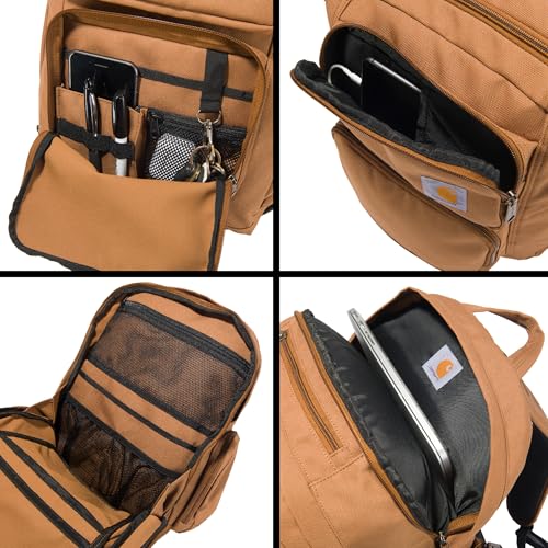 Carhartt Utility 35L Triple-Compartment Backpack Carhartt Brown - color: Carhartt Brown