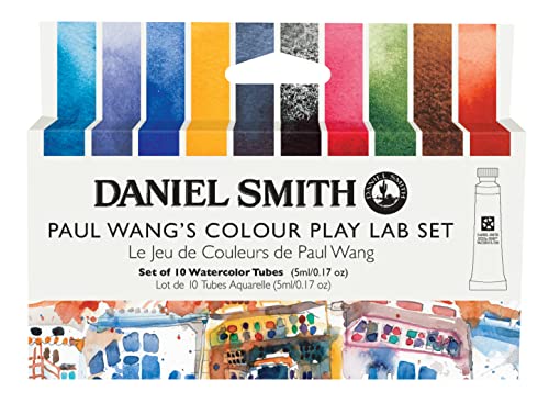 DANIEL SMITH Paul Wang Color Play Lab Set 10 Watercolor 5ml Tubes (total 10 pieces) 285610403