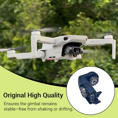 Gimbal Lower Bracket with Motor Replacement Compatible with DJI Mini 2/Mini SE/Mini 2 SE/Mini 4k,Mini 2 Gimbal Assembly Accessories,Gimbal Camera Mount Repair Kits