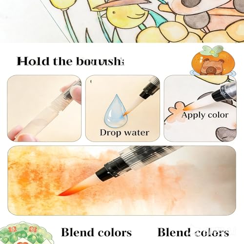 Watercolor Workbooks 200GSM Paper 24 Sheets, 1, Princess - color: Princess