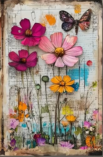 WUSARPLY Flowers Diamond Painting Kits for Beginner Adults - color: YH027