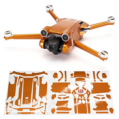 WRAPGRADE Skin Stickers Compatible with DJI Mini 3 Pro | Main Unit (Butterfly Copper) - color: Butterfly Copper
