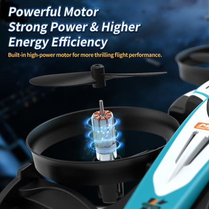 K300 MAX Race Car Styled Drone, 2.4G Remote Control. - color: Blue