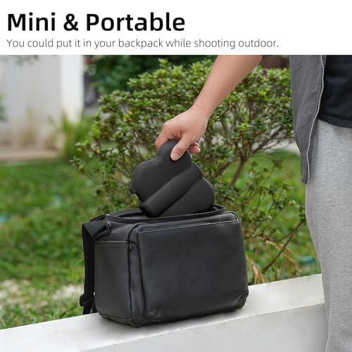 Protective Case for DJI Neo 2，Portable Compact Travel Carrying Case Storage Case for DJI Neo 2 Accessories (Black) - size: Small