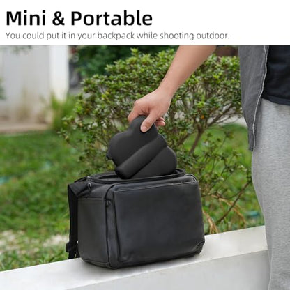 Protective Case for DJI Neo 2，Portable Compact Travel Carrying Case Storage Case for DJI Neo 2 Accessories (Black) - size: Small