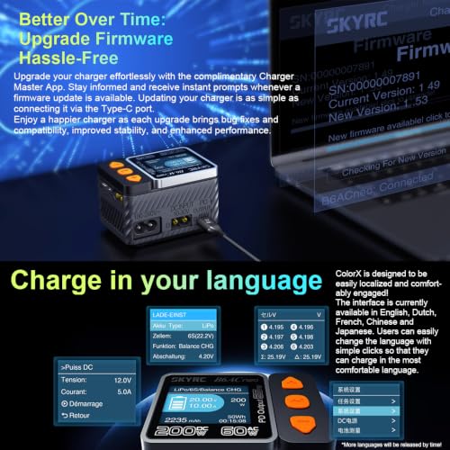 SKYRC B6AC Neo Balance Charger 200W DC / 60W AC