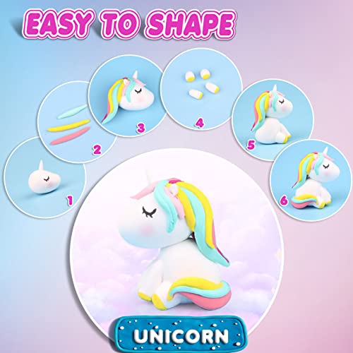Air Dry Clay, 96 Colors Modeling Magic Clay for Kids - color: 96 Colors