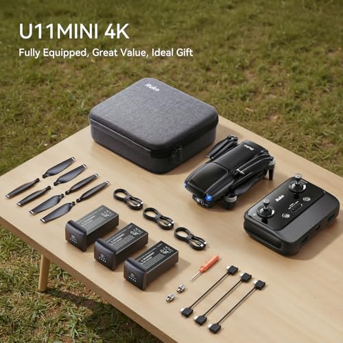 Ruko U11MINI 4K, Drones with Camera for Adults 4K and Ruko PD65W USB C Charger