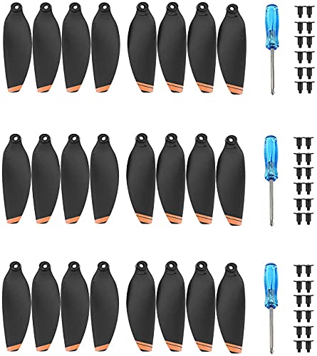 24Pcs Propellers for DJI Mini 4K Drone - for Mavic Mini 2/2 SE Accessories - style: 24pcs mini props (Orange)