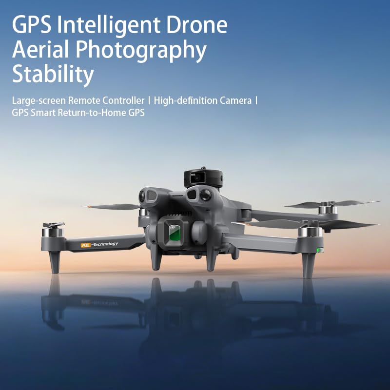 Airdrop Drone with HD Camera for Adults, Gesture Control, Obstacle Avoidance, One-Key Payload Drop Delivery Function, Fishing Drone with Screen on Controller, Foldable RC Quadcopter with Auto Return, Ideal for Outdoor Shooting Camping Fishing Gift Deliver