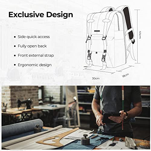 K&F CONCEPT Camera Backpack, 20L Camera Bags for Photographers - color: 04-orange