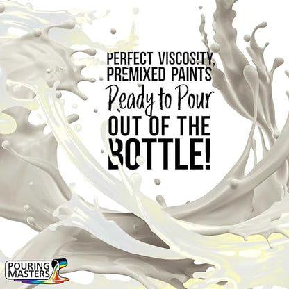 Pouring Masters Gold Interference Pearl 8-oz Acrylic Pouring Paint - color: Gold, size: 8 Fl Oz (Pack of 1)