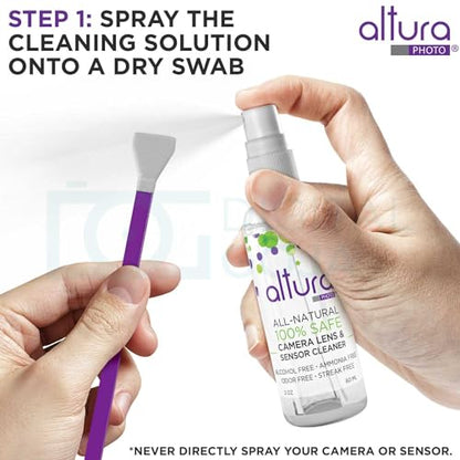 Altura Photo Camera Cleaning Kit, APS-C Sensor Cleaner for DSLR Mirrorless - style: APS-C
