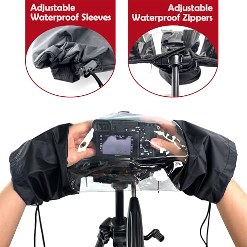 BlingKingdom Waterproof Camera Rain Cover, Camera Water Protector