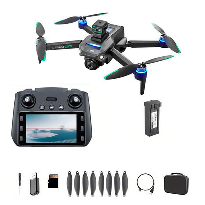 S159 brushless positioning drone remote control with screen aircraft
