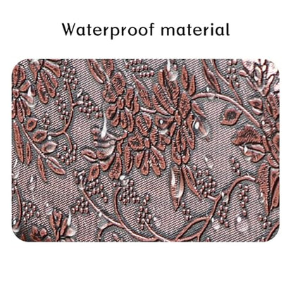 PU Leather TV Remote Control Holder,Pen Holder,Nightstand Organizer Caddy - color: Antique Embroidery