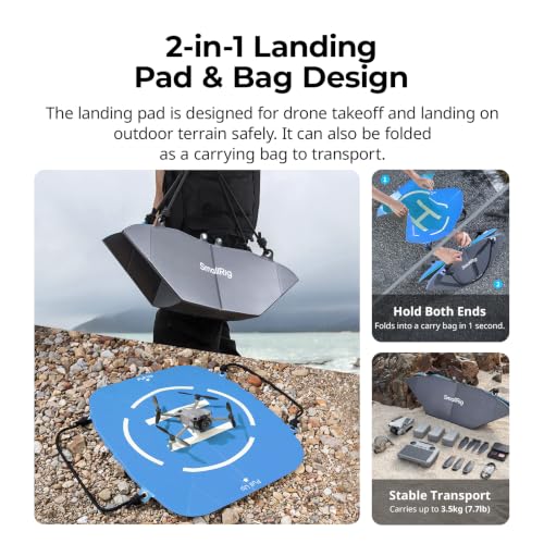 SMALLRIG Foldable Landing Pad for DJI Drones, Fast-fold Landing Platform