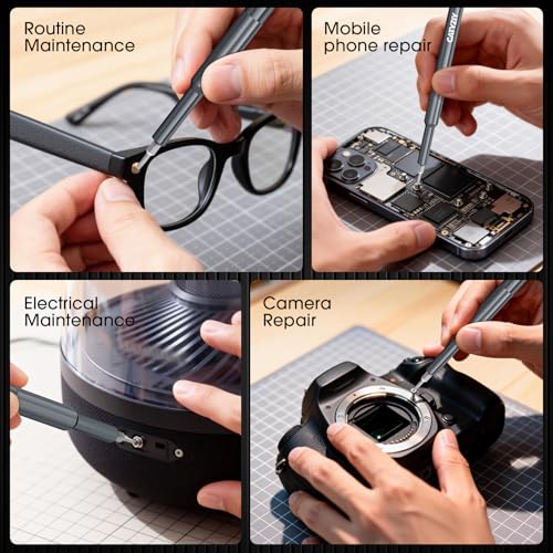 52-in-1 Precision Screwdriver Set, Magnetic Repair Kit for iPhone - size: 52-in-1 S2 Steel