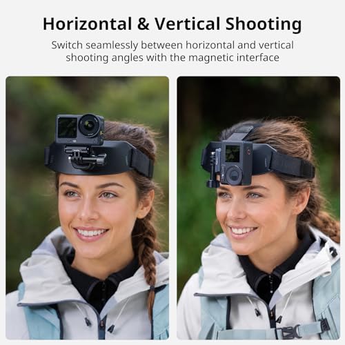 SMALLRIG Head Strap Mount for Action Cameras, Magnetic Quick Release - style: Head Strap