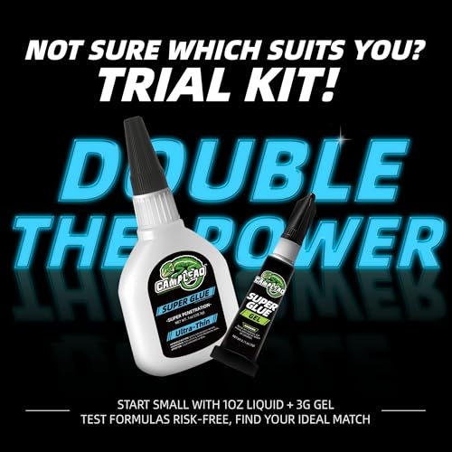 Ultra-Thin Super Glue Liquid 28.3 Gram with 3 Gram Superglue Gel - size: 1 oz., style: ULTRA-THIN VISCOSITY